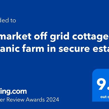 Upmarket Off Grid Cottage On Organic Farm In Secure Estate 霍维克 外观 照片